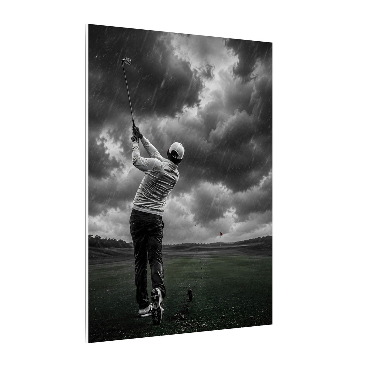 Storm Round - Golf Wall Art | Canvas