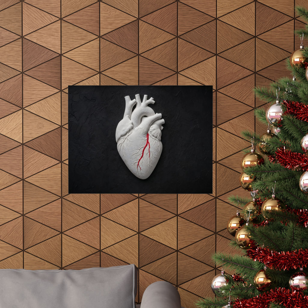 Coronary Path - Doctor's Office Wall Art | Matte Poster (Landscape)