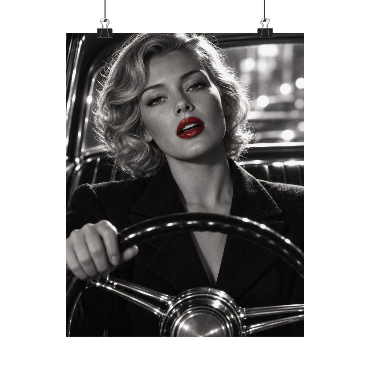Night Drive - Bedroom Wall Art | Matte Poster