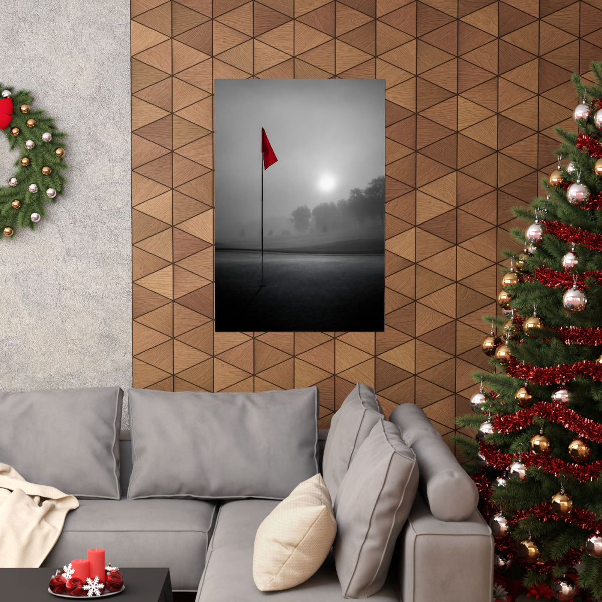 Flag on the Green - Wall Art For Executive Offices | Matte Poster