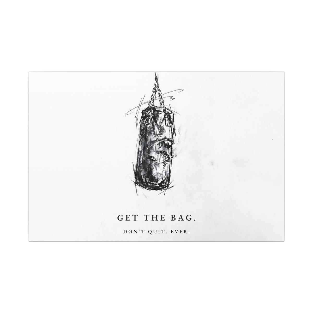 Get the Bag - Boxing Wall Art | Canvas (Landscape)