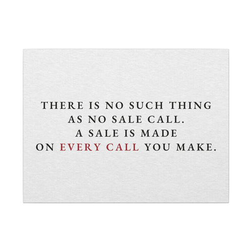 A Sale on Every Call - Office Wall Art Quotes | Canvas (Landscape)