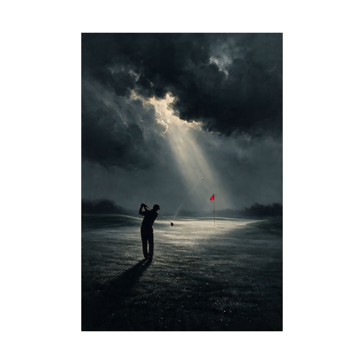Dawn Patrol - Golf Art | Matte Poster