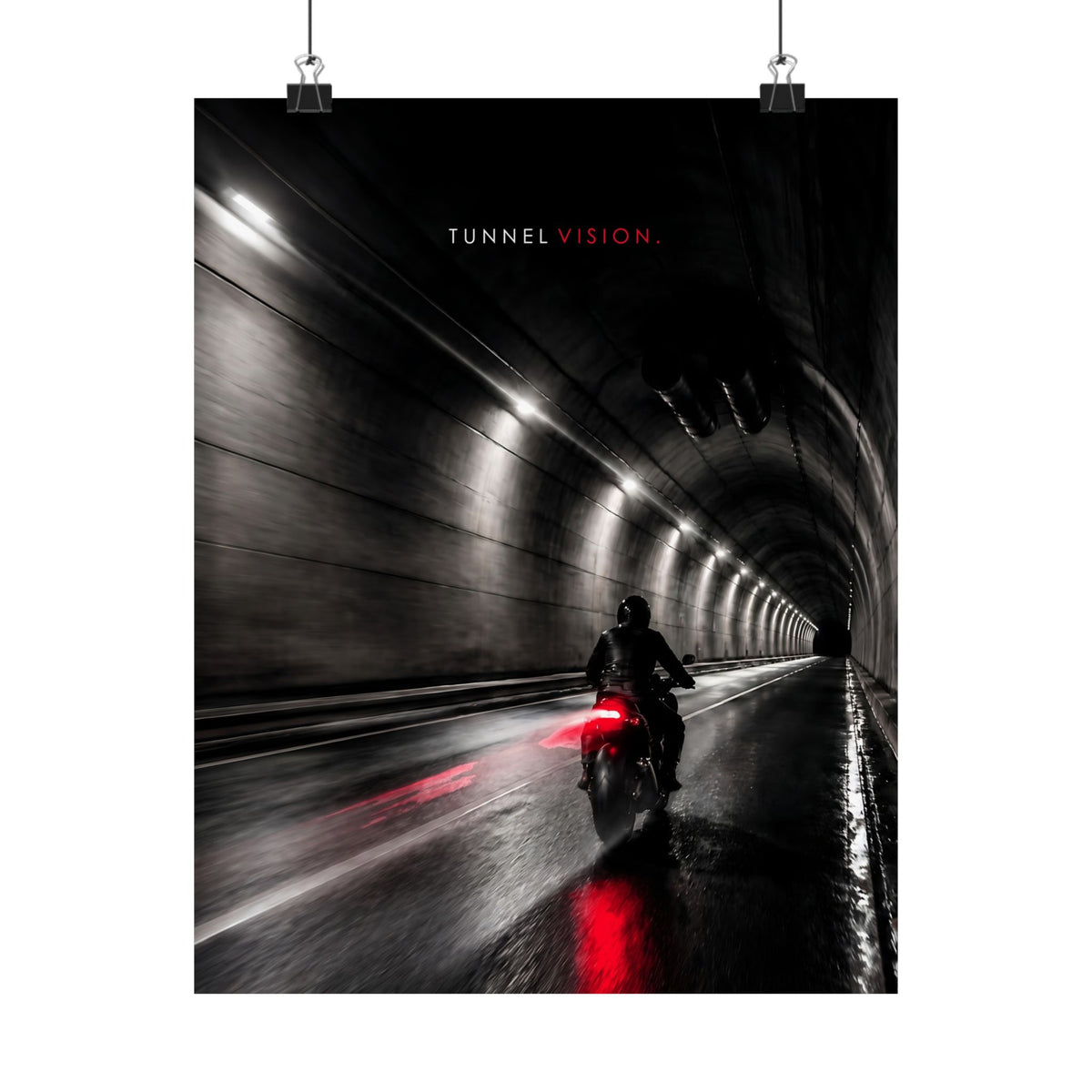 Tunnel Vision - Car Wall Art | Matte Poster
