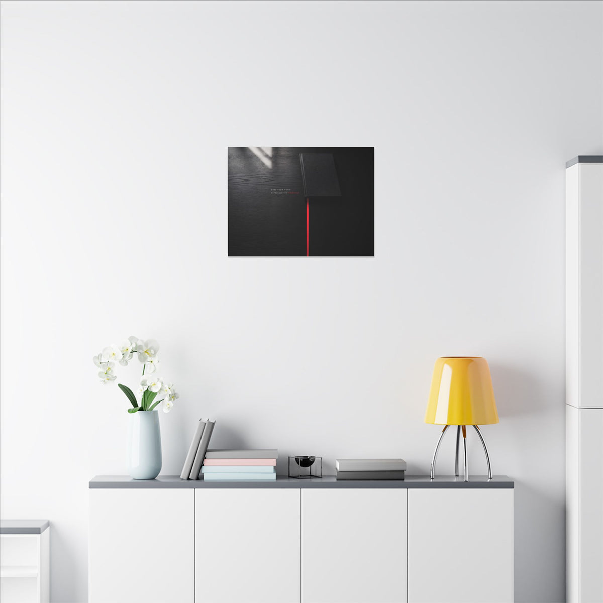 Keep Your Word - Quote Wall Art | Canvas (Landscape)