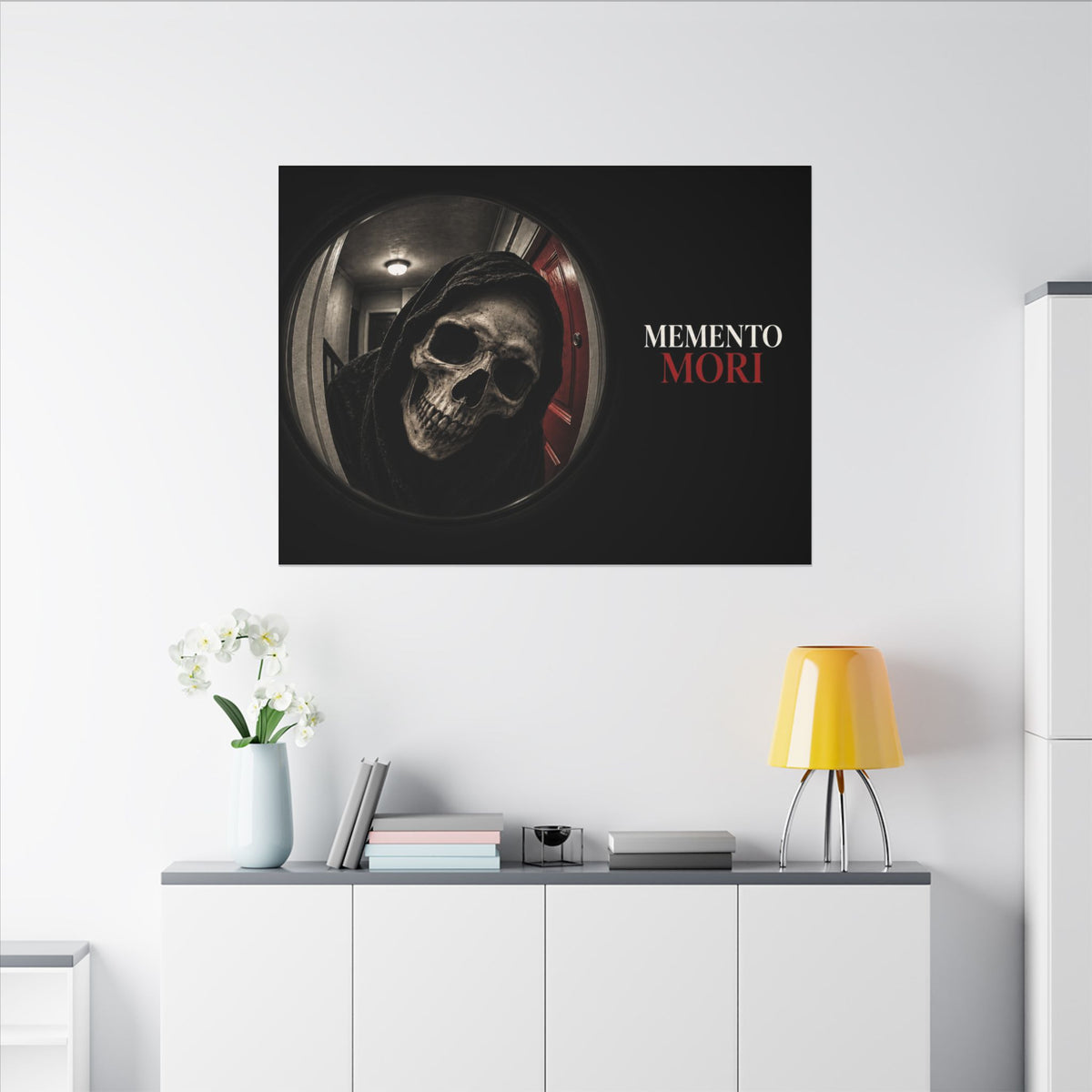 Memento Mori - Dark Wall Art | Canvas (Landscape)