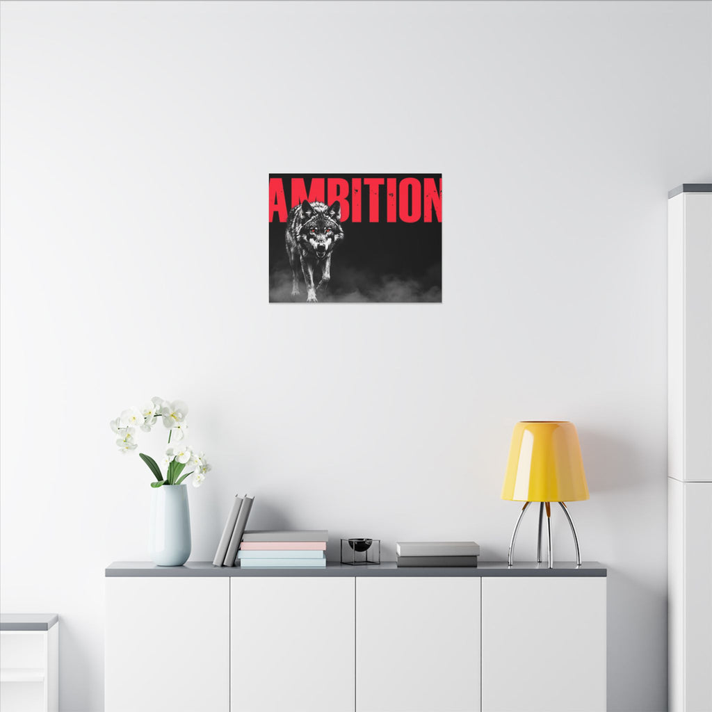 Ambition - Wolf Wall Art | Canvas (Landscape)