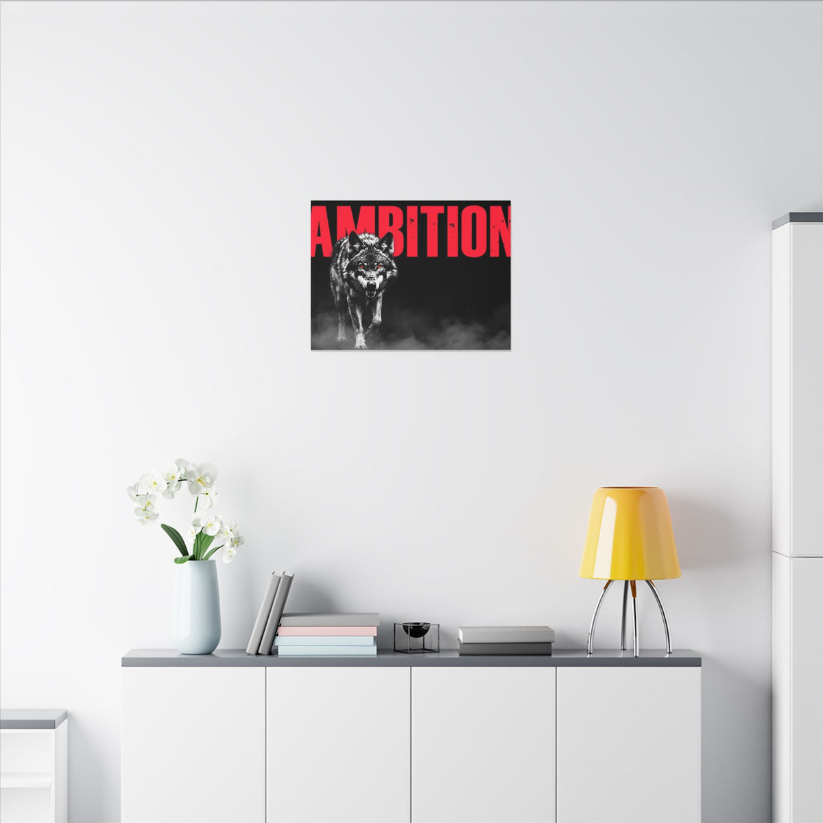Ambition - Wolf Wall Art | Canvas (Landscape)
