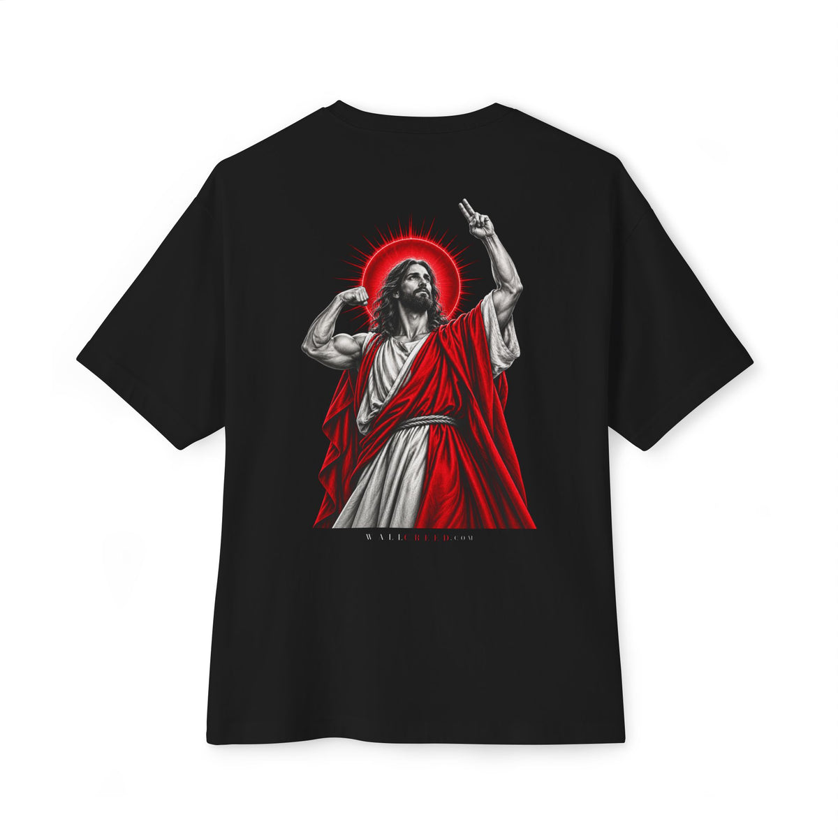 Faith and Iron | Heavyweight Tee (Back Print)