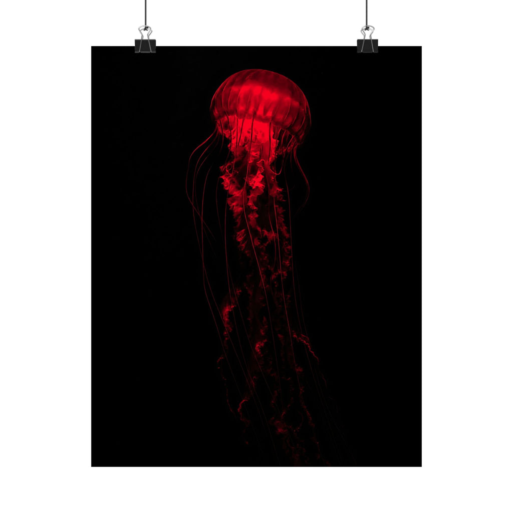 The Drifter - Red Wall Art Decor | Matte Poster