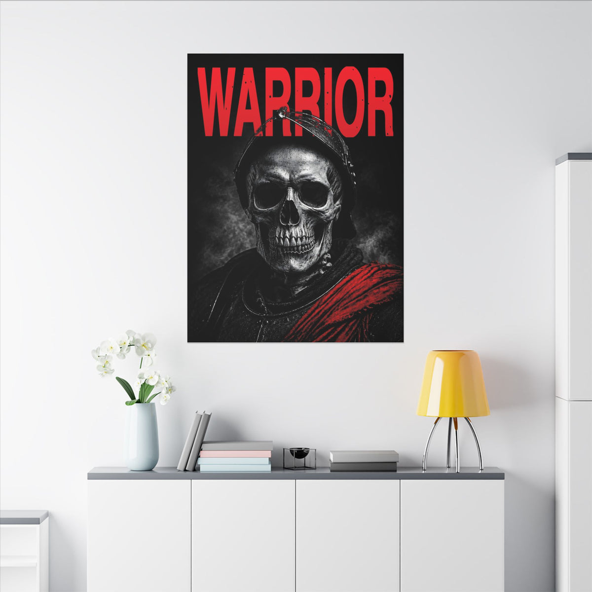 Warrior - Skull Painting | Canvas