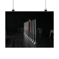 One Candle Lit - Dining Room Wall Art | Matte Poster (Landscape)
