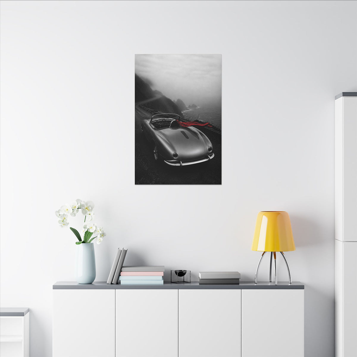 Coastal Roadster - Classic Car Wall Art | Canvas