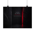 All Things Through Christ - Philippians 4:13 Scripture Wall Art | Matte Poster (Landscape)