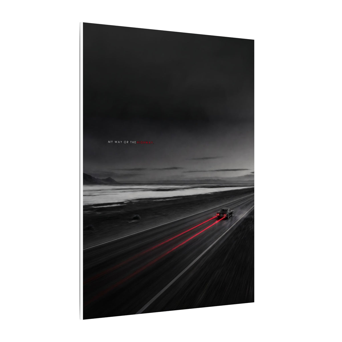 My Way or the Highway - Car Wall Art | Canvas