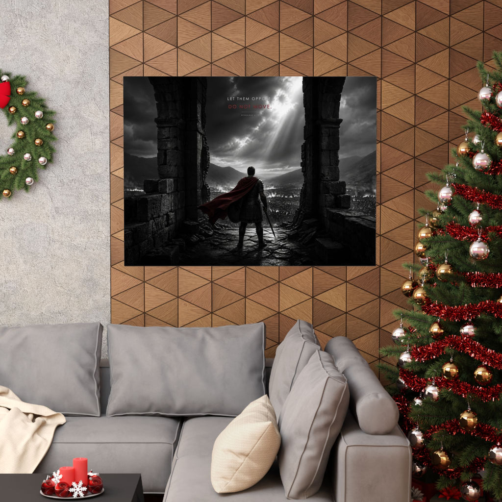 Stand Firm - Armor of God Wall Art | Matte Poster (Landscape)