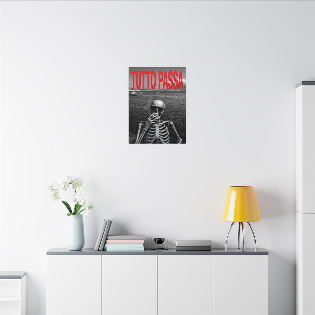 Tutto Passa - Skeleton Painting | Canvas