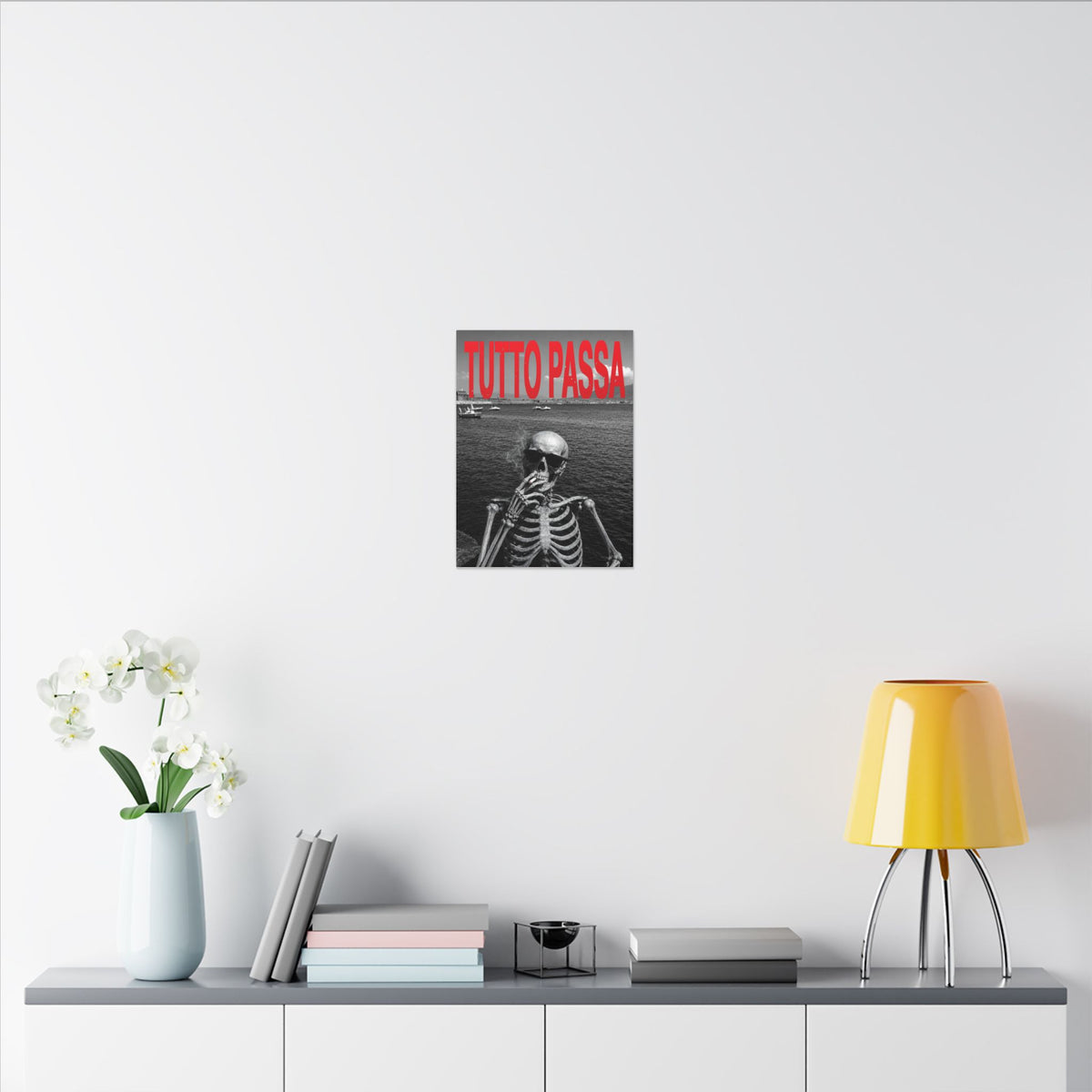 Tutto Passa - Skeleton Painting | Canvas