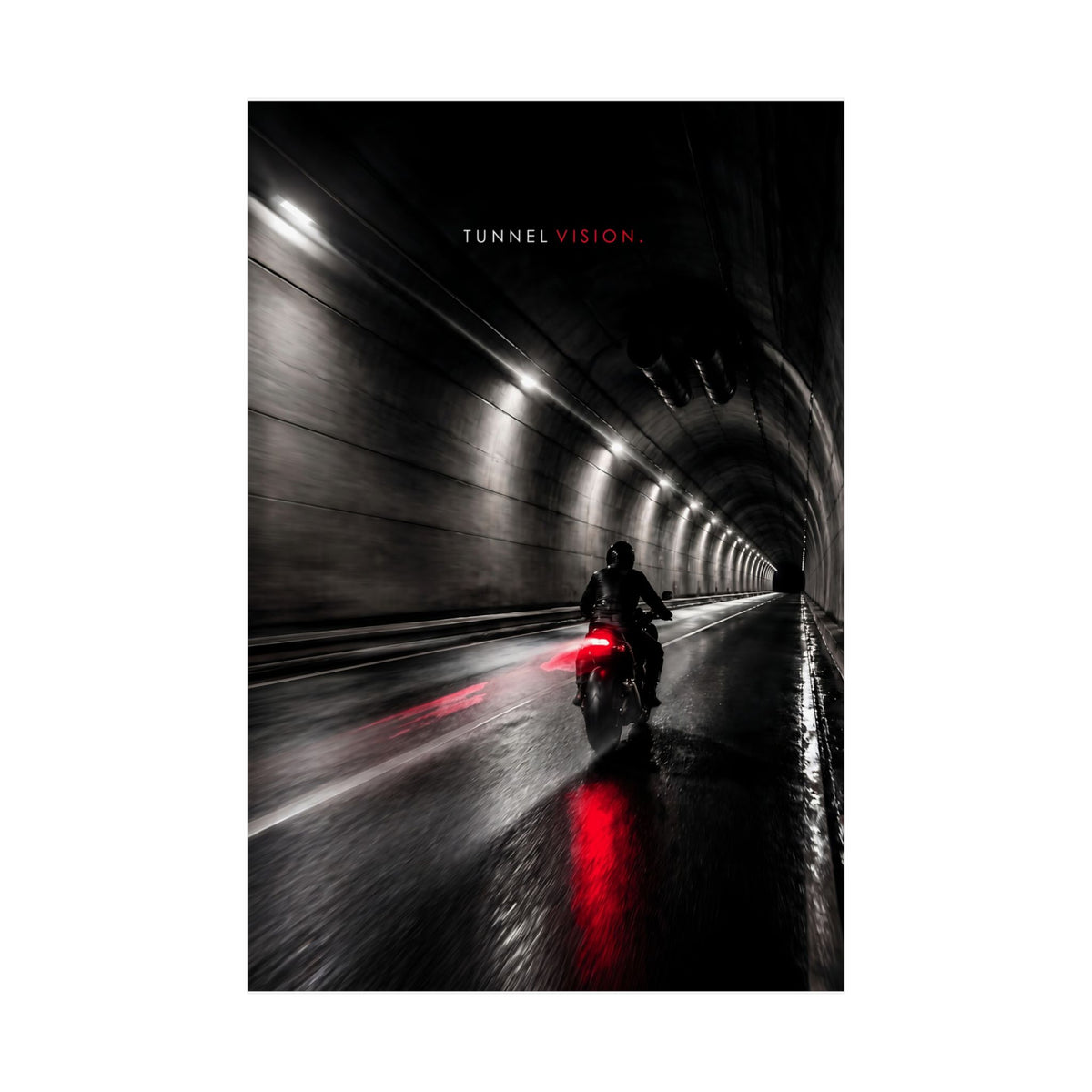 Tunnel Vision - Car Wall Art | Matte Poster