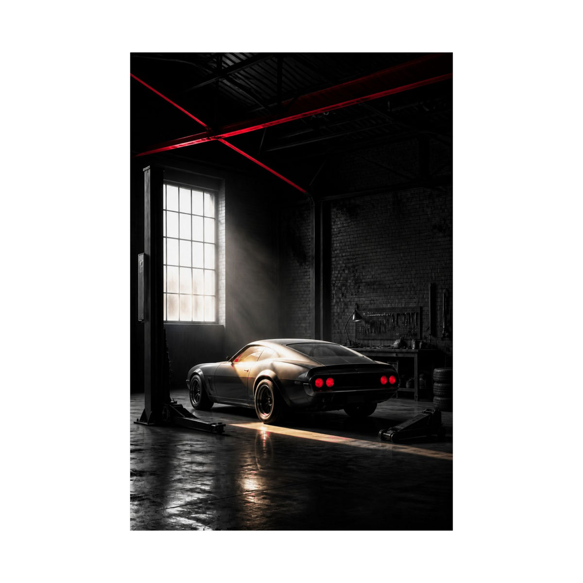 Collector Morning - Garage Wall Art | Matte Poster