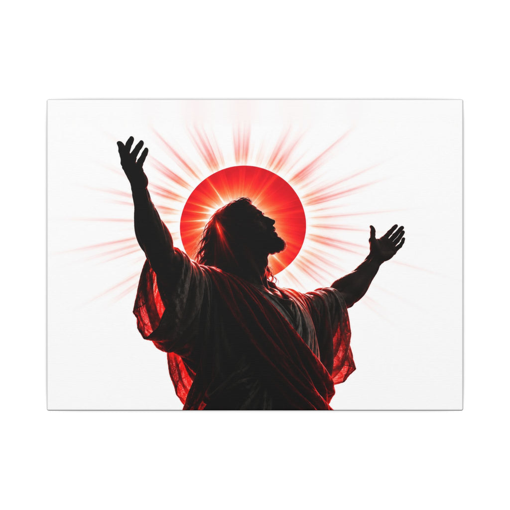 Red Sun Victory - Christian Wall Art | Canvas (Landscape)