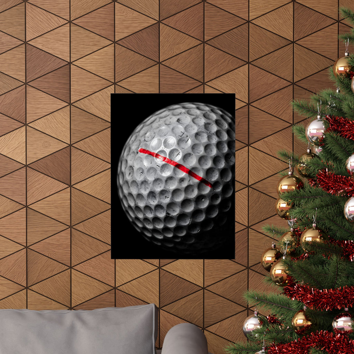 Still in Play - Golf Artwork | Matte Poster