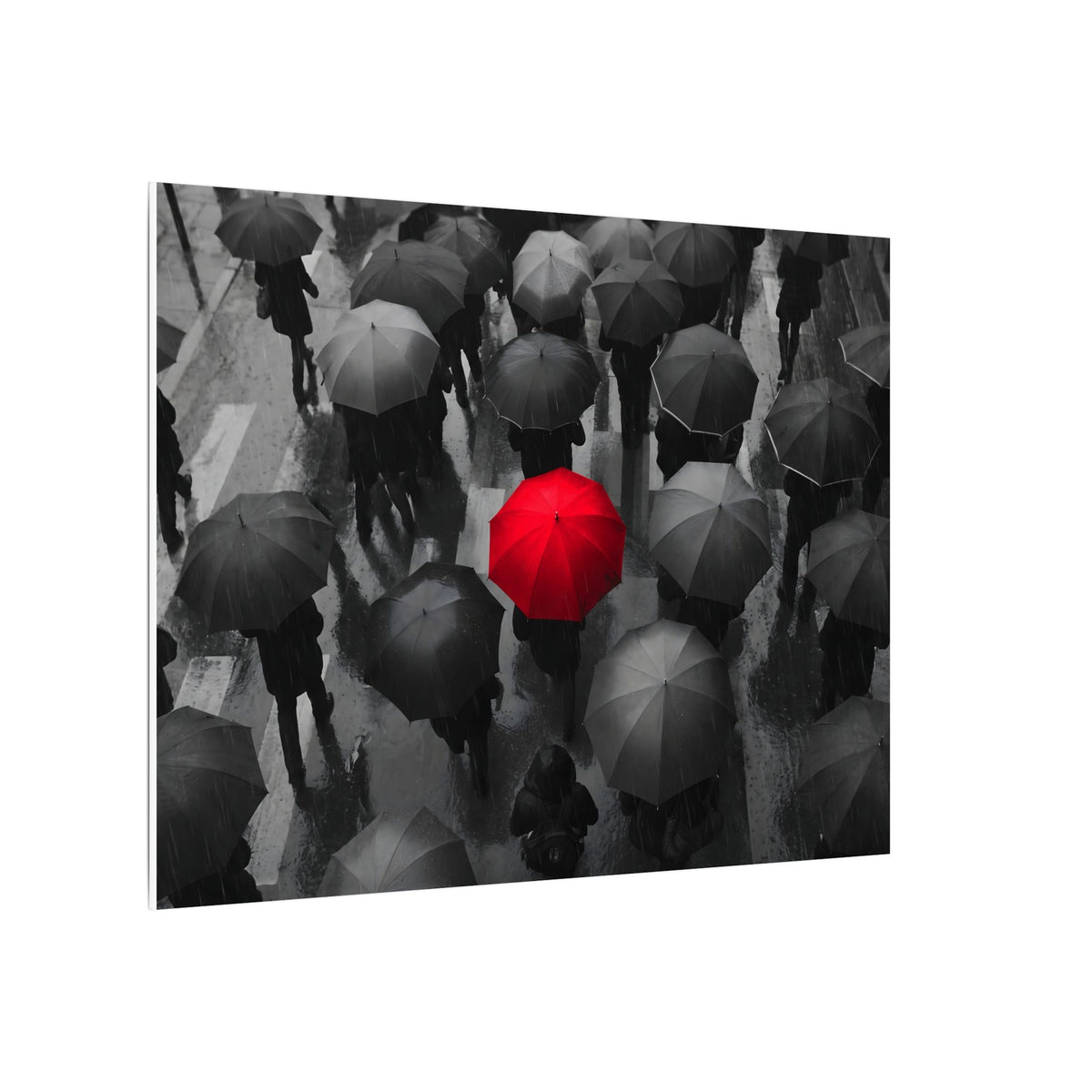 One in the Crowd - Office Wall Art | Canvas (Landscape)