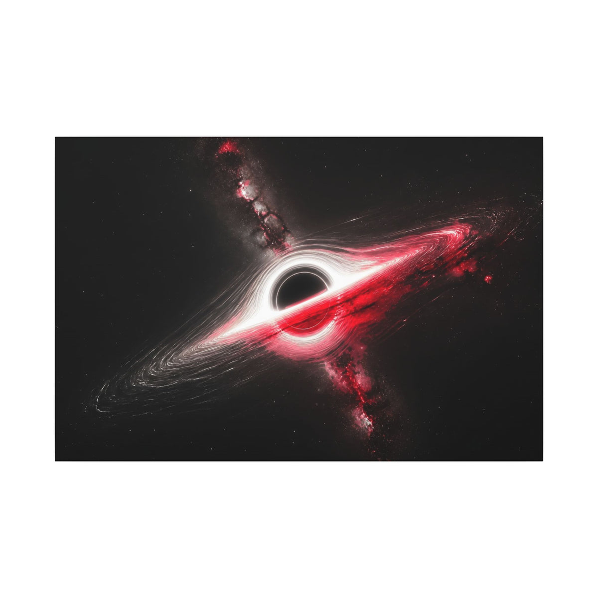 Event Horizon - Space Wall Art | Canvas (Landscape)
