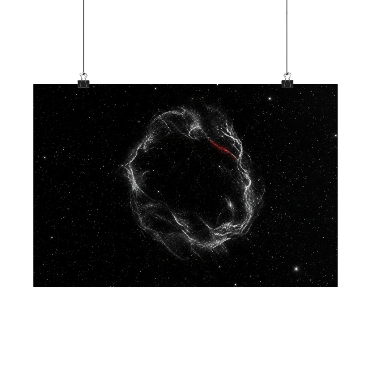 Charged Veil - Space Wall Art | Matte Poster (Landscape)