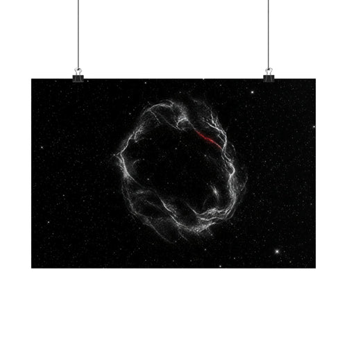 Charged Veil - Space Wall Art | Matte Poster (Landscape)