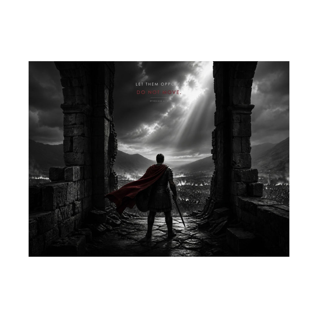 Stand Firm - Armor of God Wall Art | Matte Poster (Landscape)
