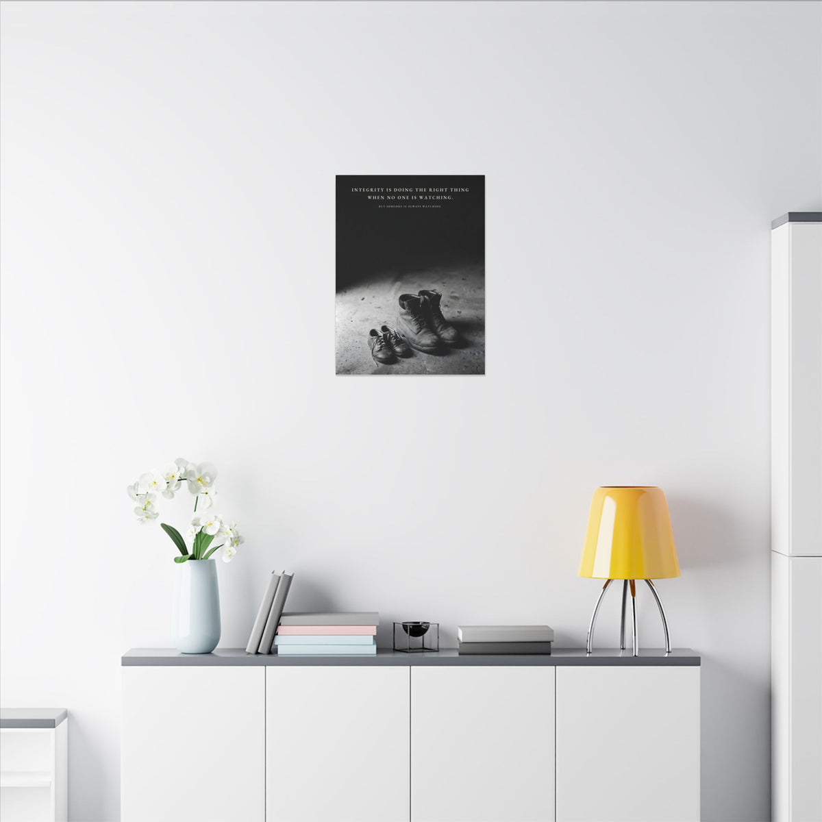 Integrity Is Doing the Right Thing When No One Is Watching - Wall Art | Canvas