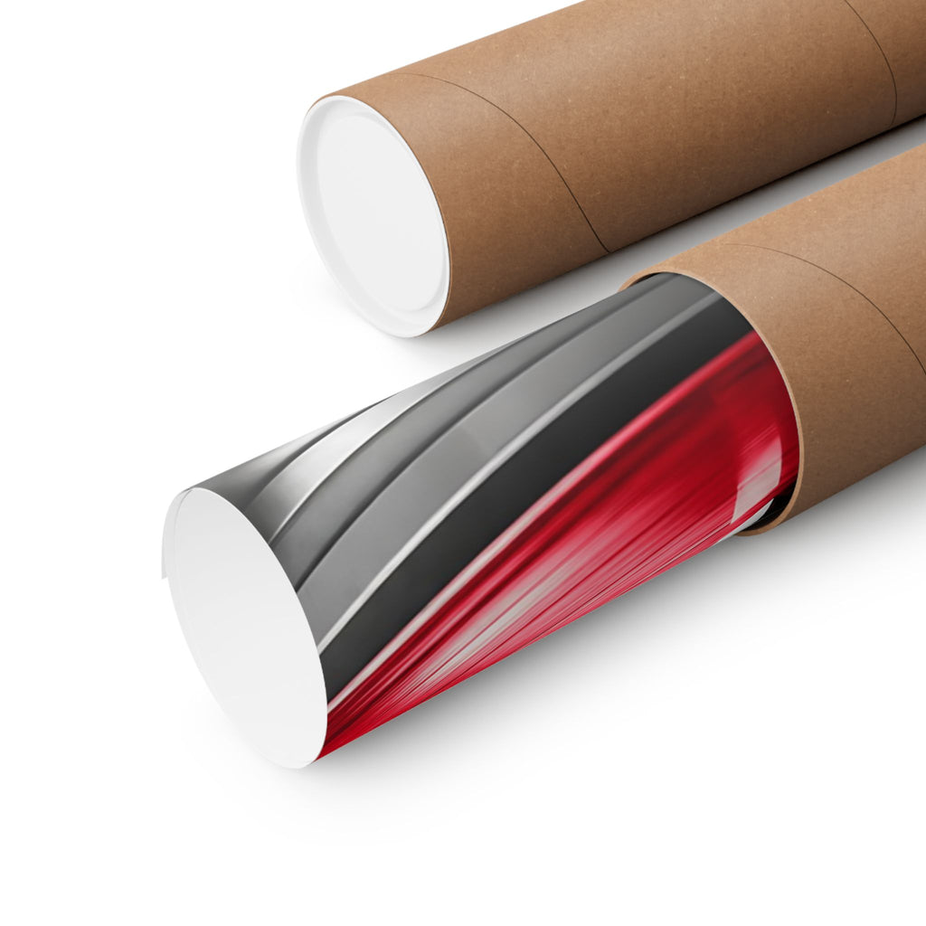 Red Vinyl - Mens Office Wall Art | Matte Poster