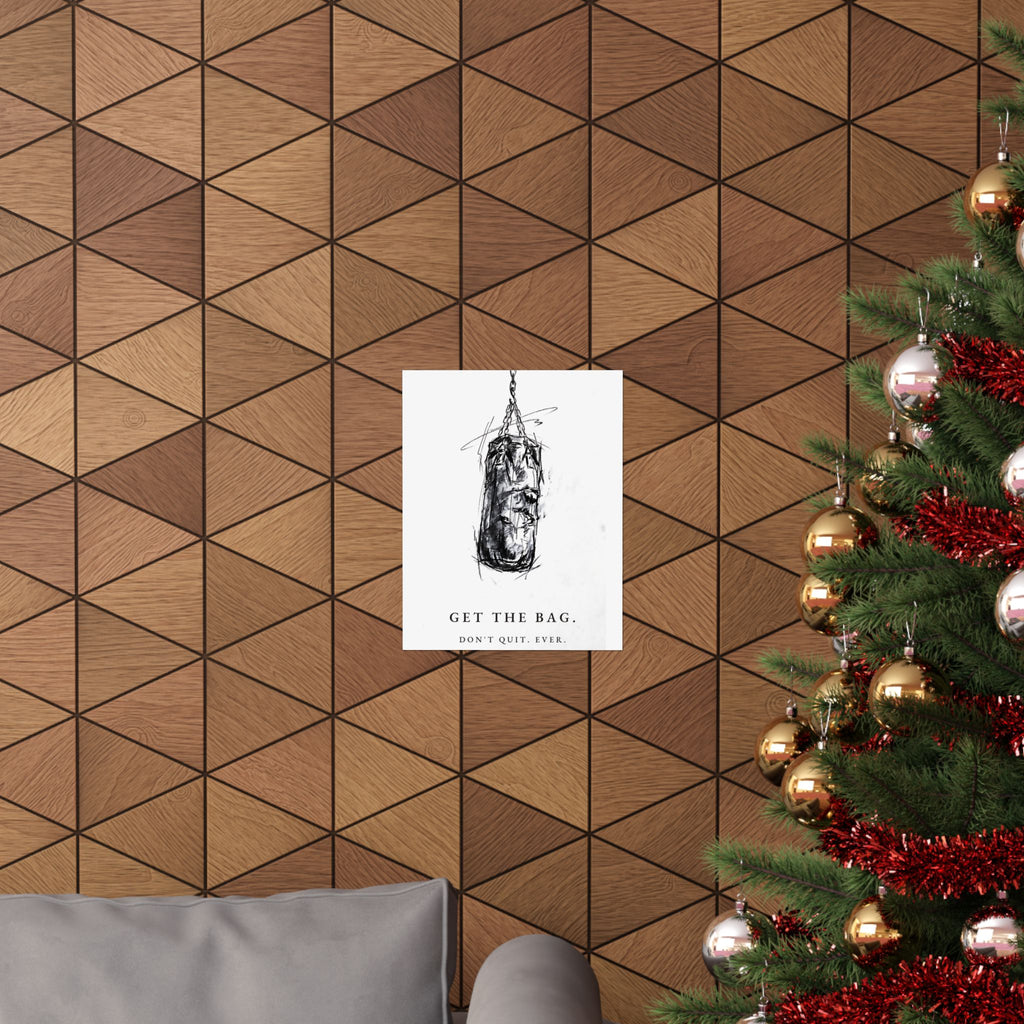 Get the Bag - Boxing Wall Art | Matte Poster