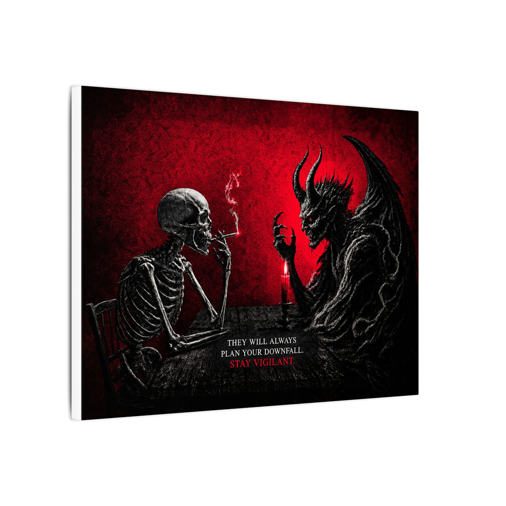 Stay Vigilant - Dark Wall Art | Canvas (Landscape)