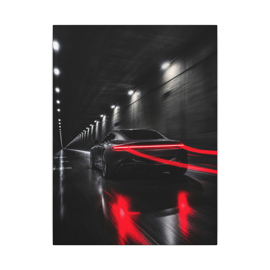 Redline Tunnel - Racing Wall Art | Canvas