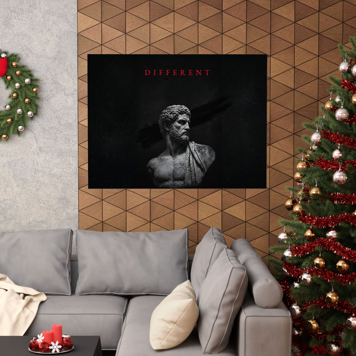Different - Dark Wall Art | Matte Poster (Landscape)