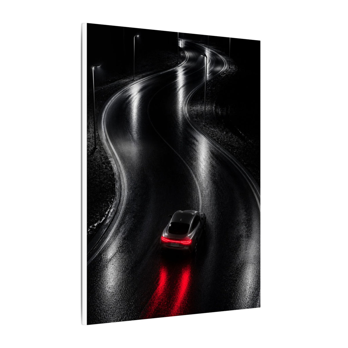 The Racing Line - Night Driving Wall Art | Canvas