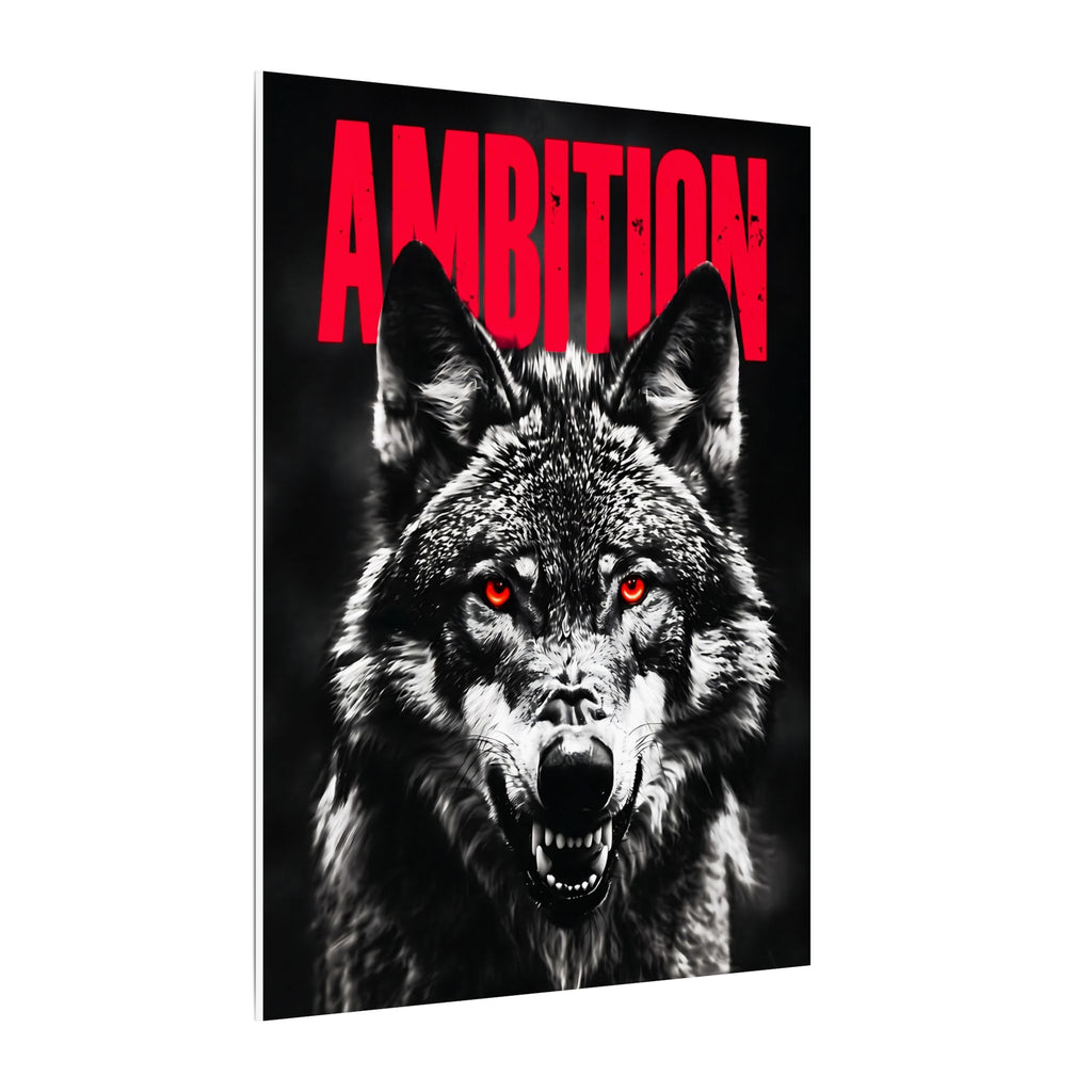 Ambition - Wolf Wall Art | Canvas