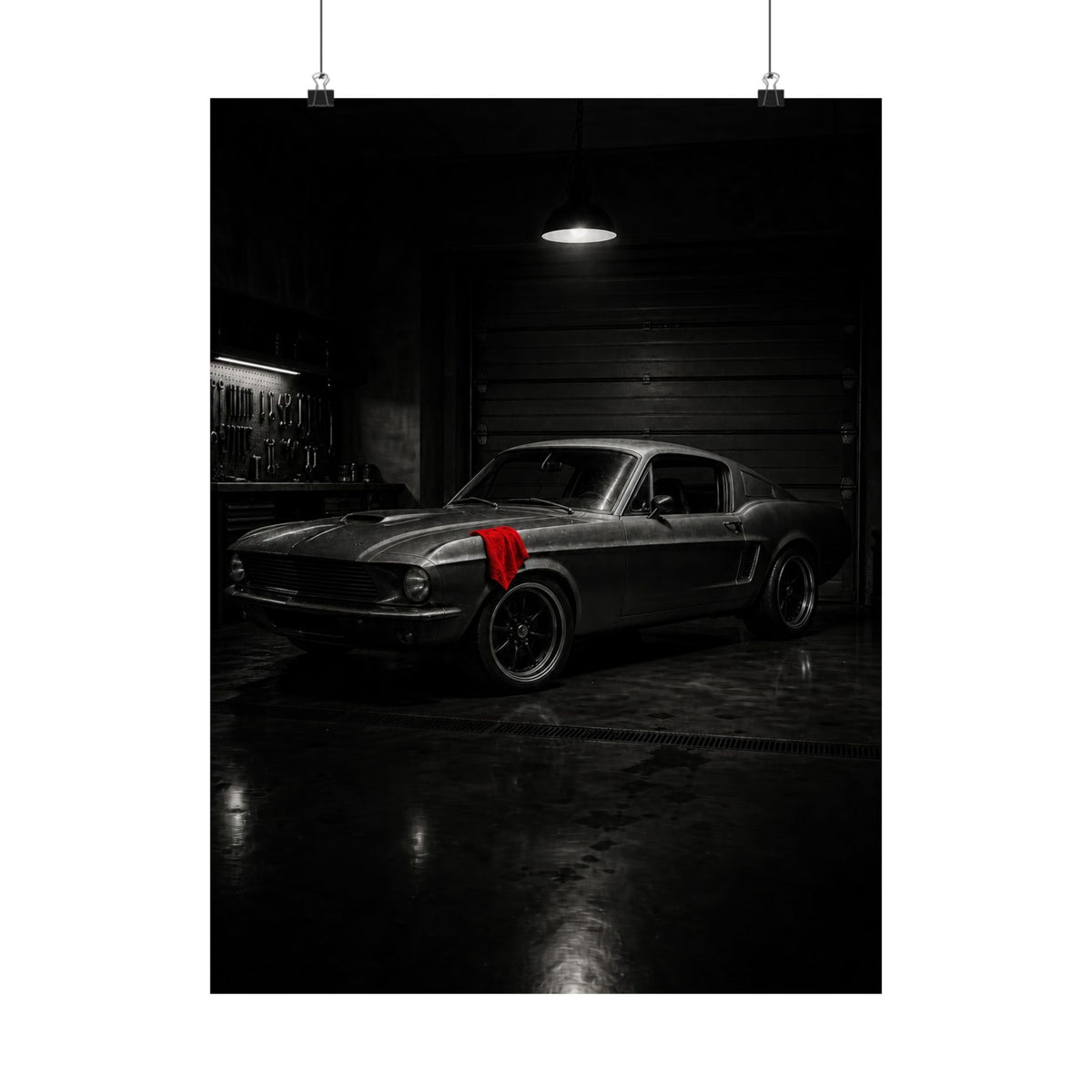 Private Sanctuary - Garage Wall Art | Matte Poster
