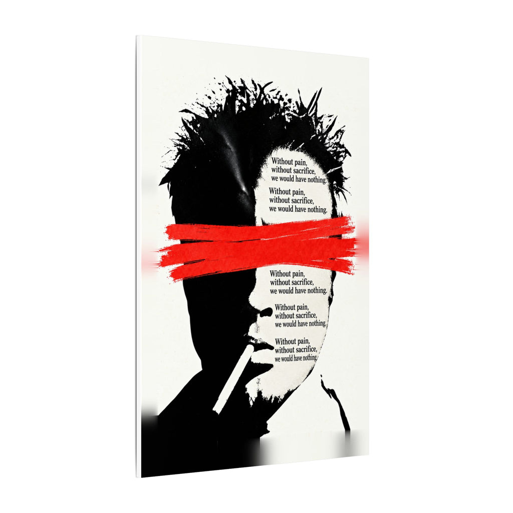 Pain and Sacrifice - Quote Wall Art | Canvas
