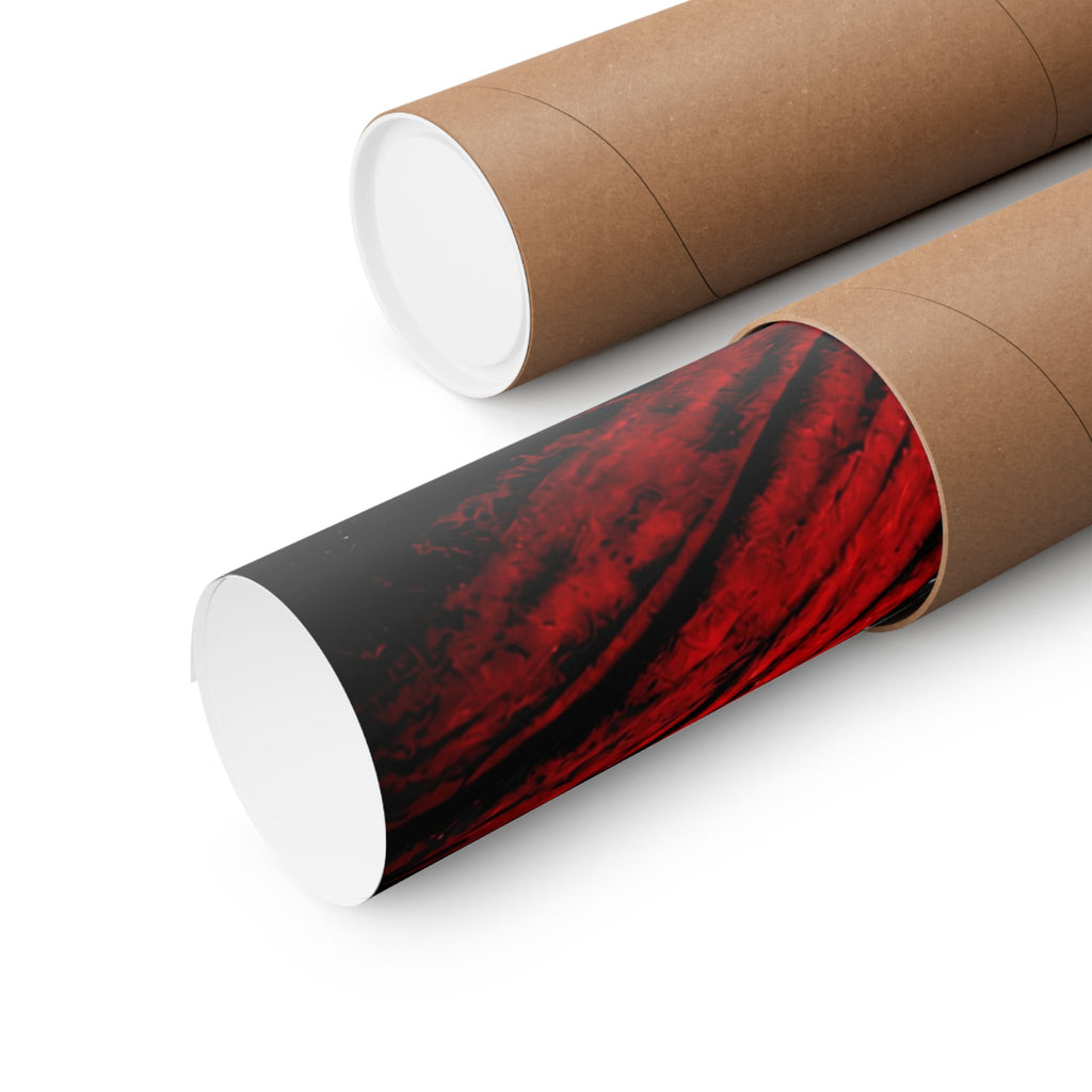 Warrior - Skull Painting | Matte Poster