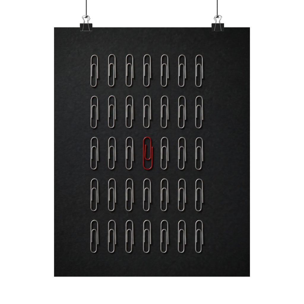 Against the Grid - Office Wall Art | Matte Poster