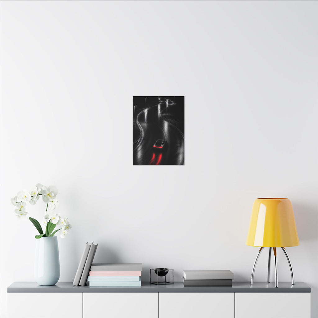The Racing Line - Night Driving Wall Art | Canvas