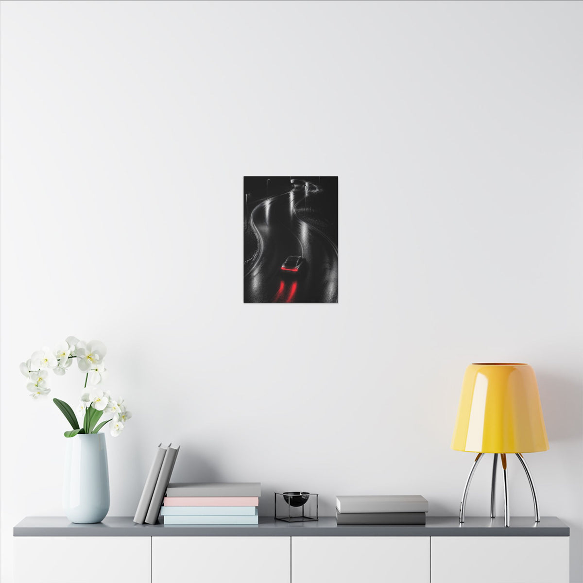 The Racing Line - Night Driving Wall Art | Canvas