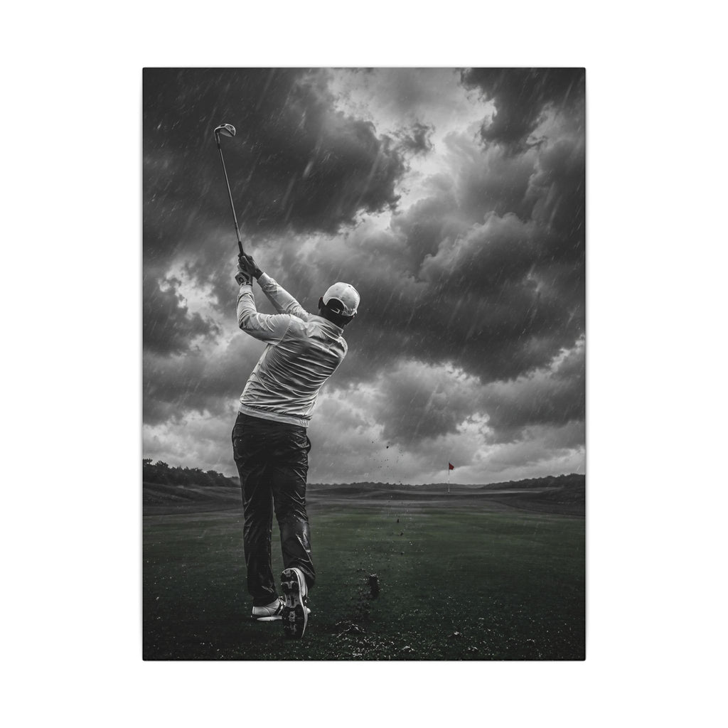 Storm Round - Golf Wall Art | Canvas