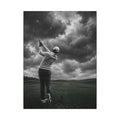 Storm Round - Golf Wall Art | Canvas