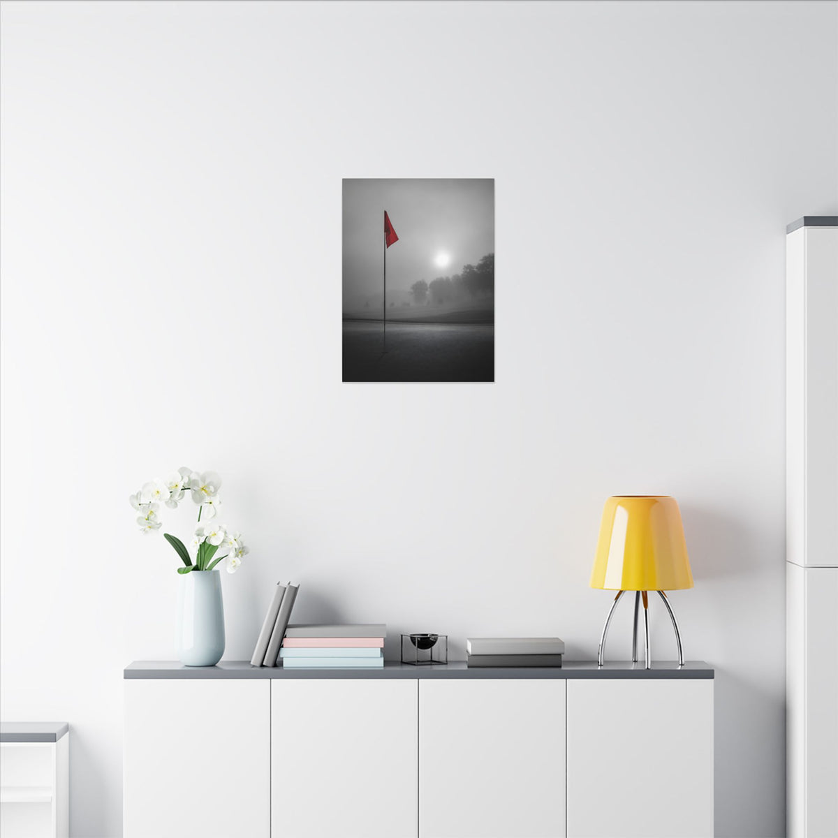 Flag on the Green - Wall Art For Executive Offices | Canvas