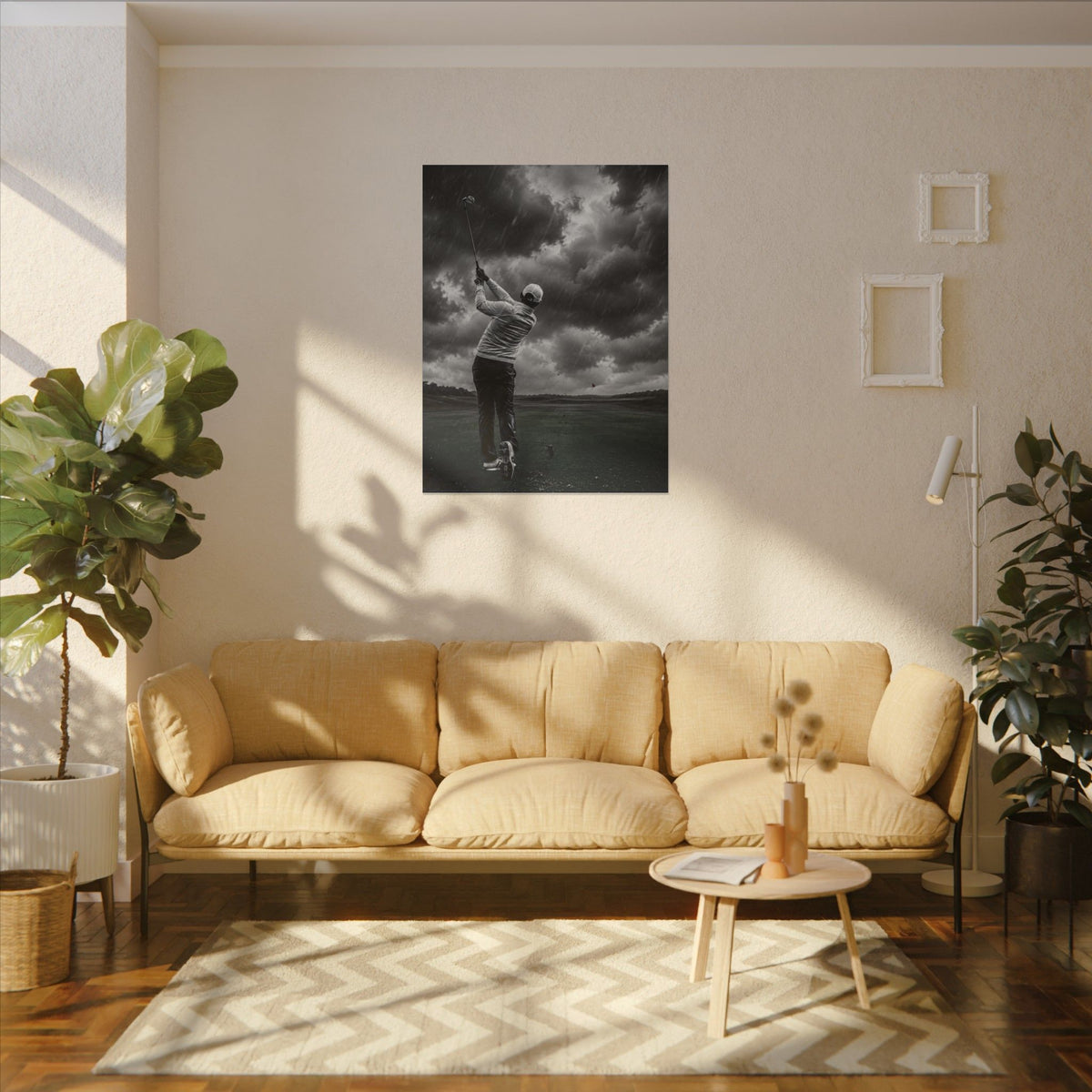 Storm Round - Golf Wall Art | Canvas