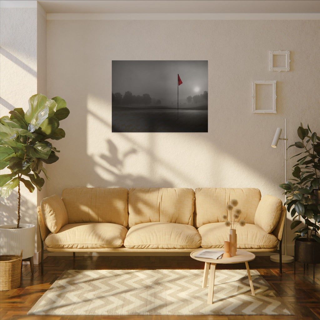 Flag on the Green - Wall Art For Executive Offices | Canvas (Landscape)